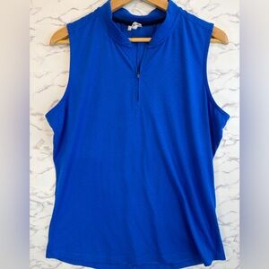 Under Armour Royal Blue HeatGear Women's Golf Polo XL